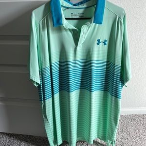 Men’s Under Armour Loose Fit Heatgear Polo size XL